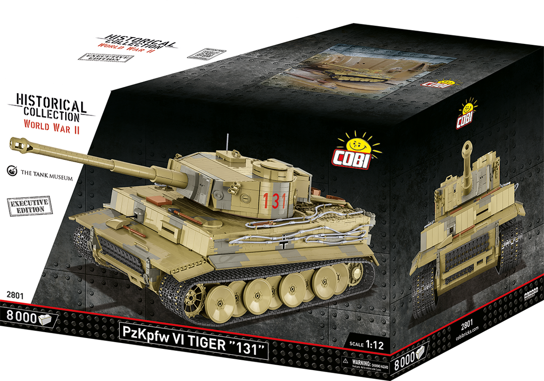 Introducing the Monumental 1:12 Scale German Tiger 131: A New Era in Collectible Engineering