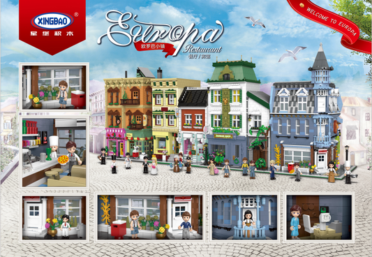 Xingbao Europa Town: Restaurant Building Series #01007