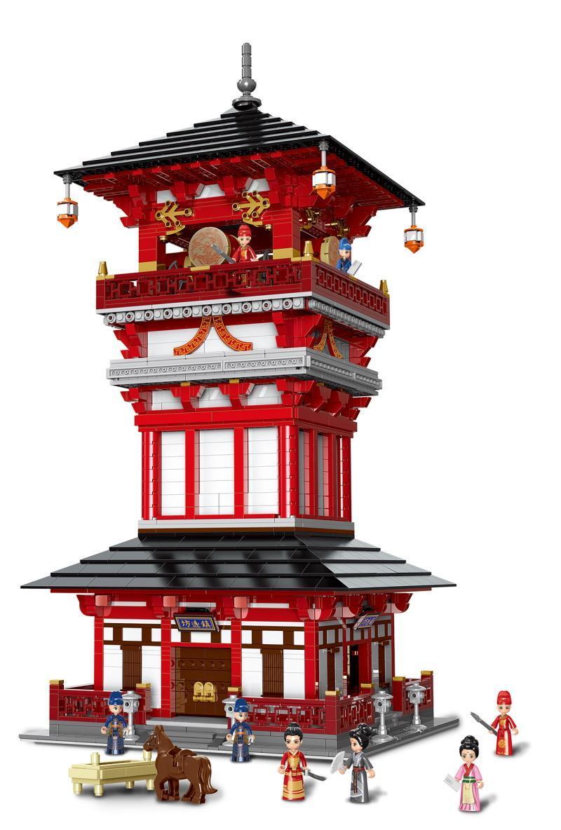 Xingbao Watch Tower Chinatown Tang Dynasty #01025