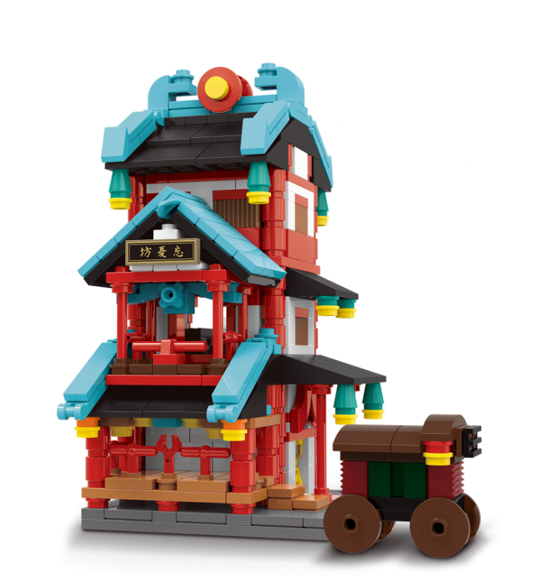 Xingbao Mini Money House Chinatown Tang Dynasty #01122