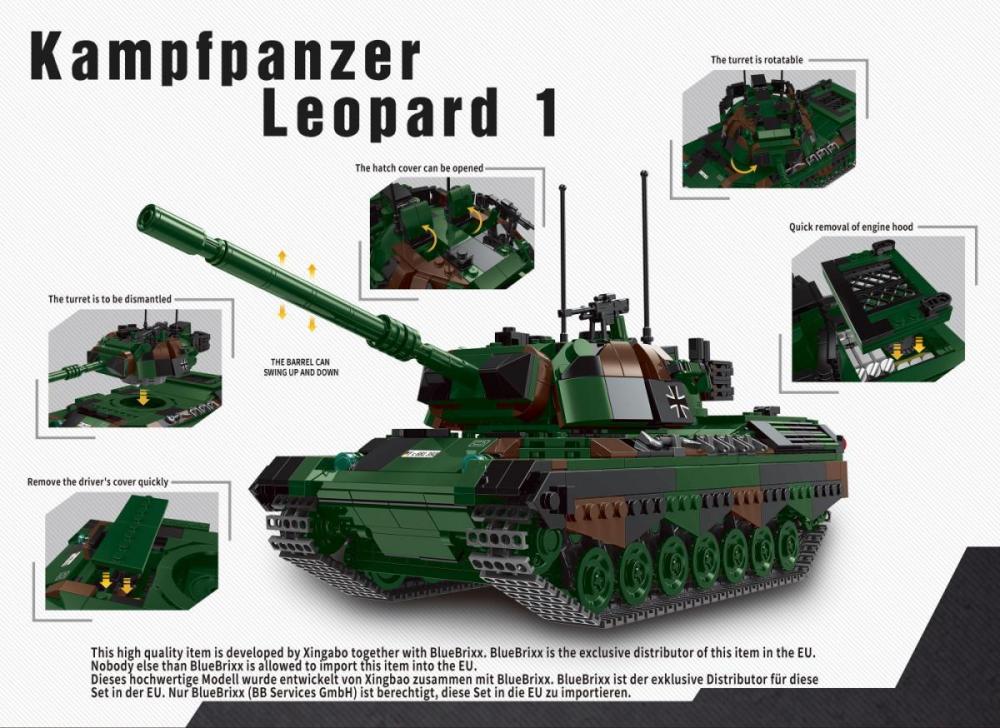 Xingbao Kampfpanzer Leopard 1 Bundeswehr #06049