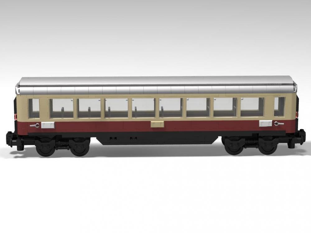 Bluebrixx Train passenger trolley Rheingold DB #101342