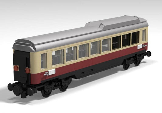 Bluebrixx Train Humpback dining trolley Rheingold DB #101344