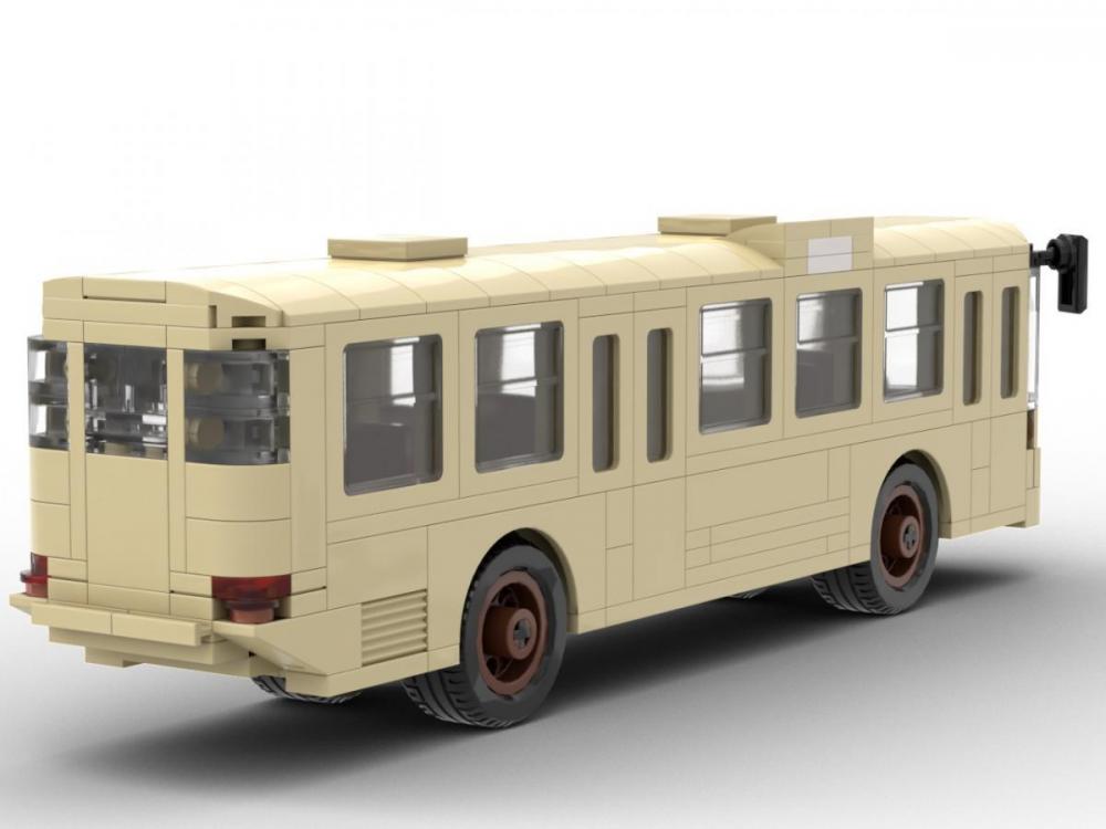 Bluebrixx Classic old Bus (tan) #102957