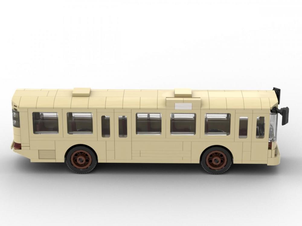 Bluebrixx Classic old Bus (tan) #102957