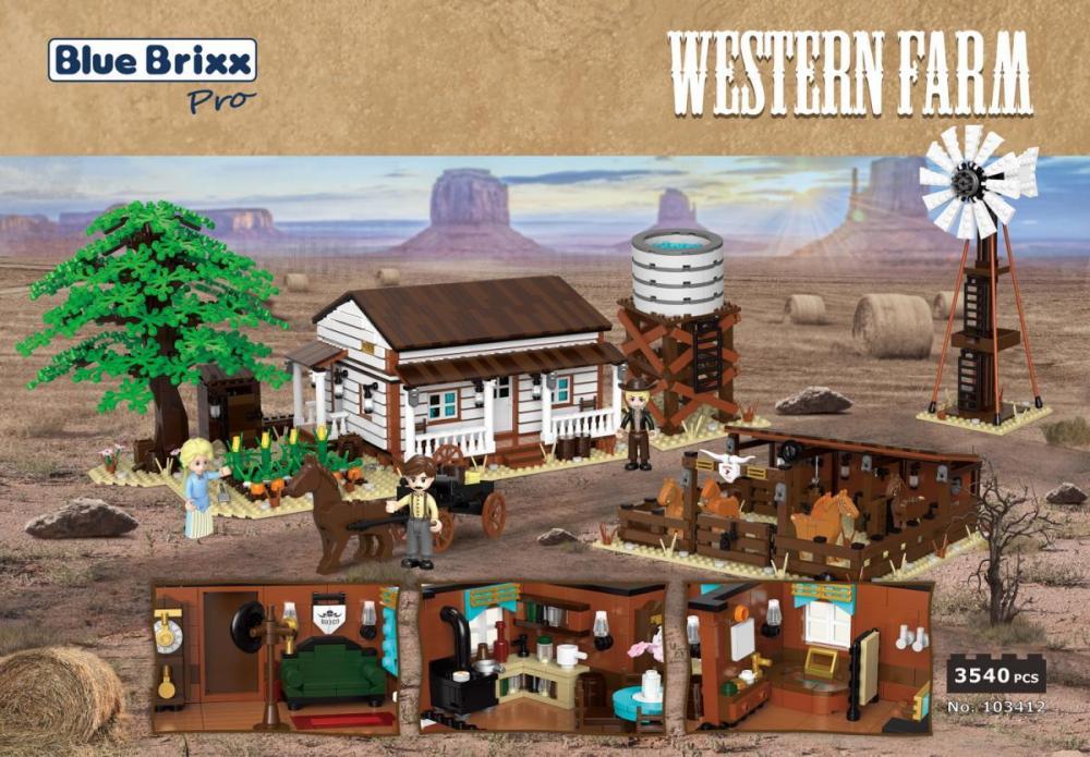 Bluebrixx Western Farm #103412