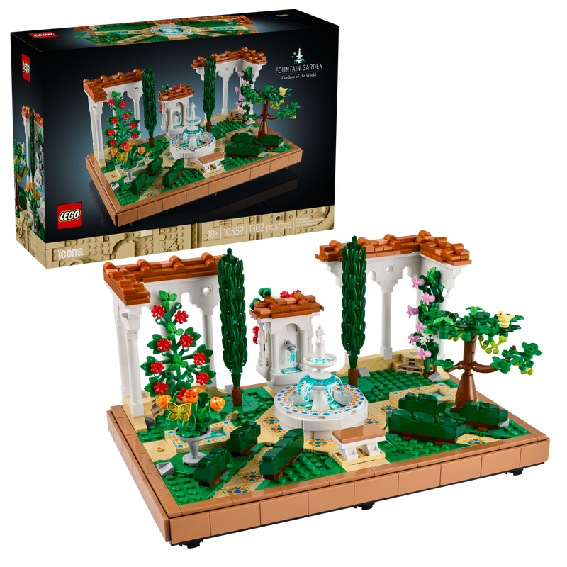 LEGO Fountain Garden Set 10359