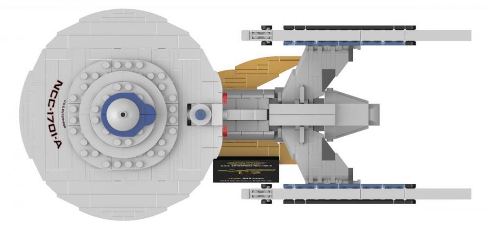 Bluebrixx Star Trek USS Enterprise NCC-1701-A #104180