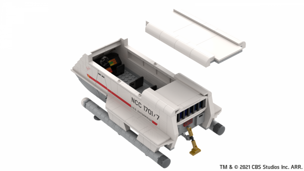 Bluebrixx Star Trek Class F Shuttlecraft #104181