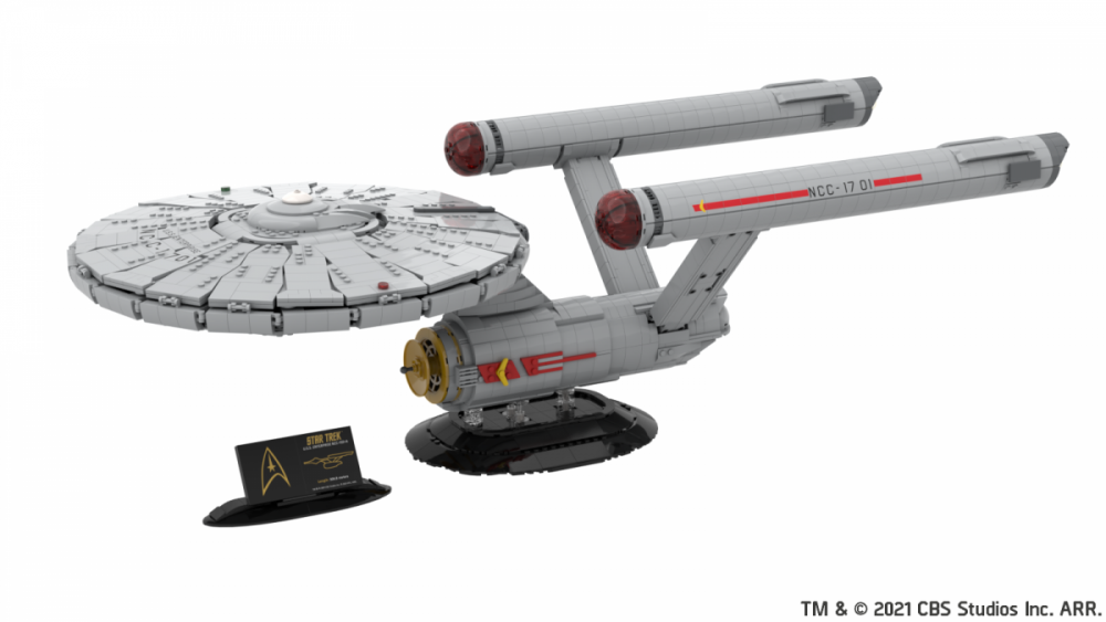 Bluebrixx Star Trek USS Enterprise NCC-1701 #104183