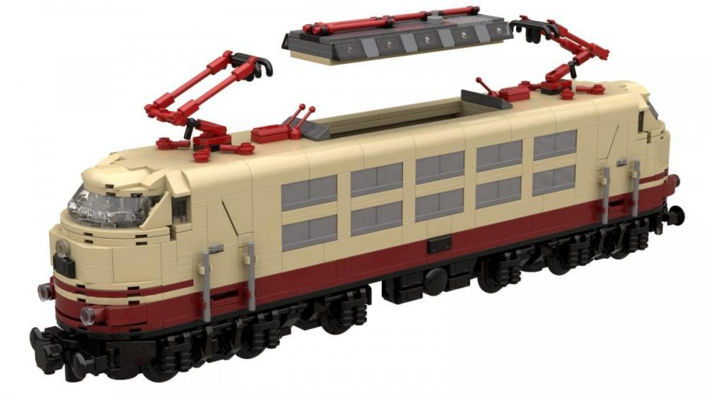 Bluebrixx Locomotive BR103 DB Rheingold (8w) #104283