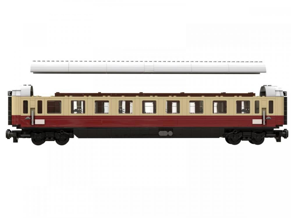 Bluebrixx Passenger Compartment Trolley Rheingold DB (8w) #104284
