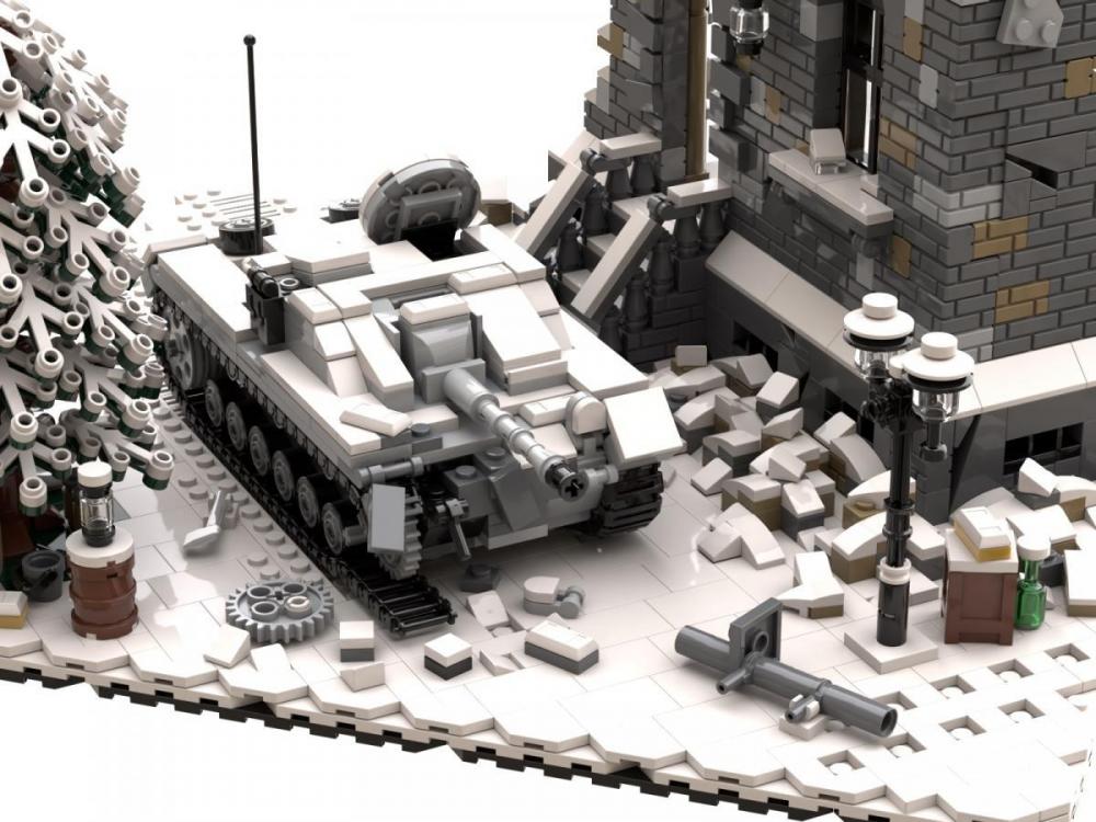 Bluebrixx Diorama: Battle of Stalingrad #104315