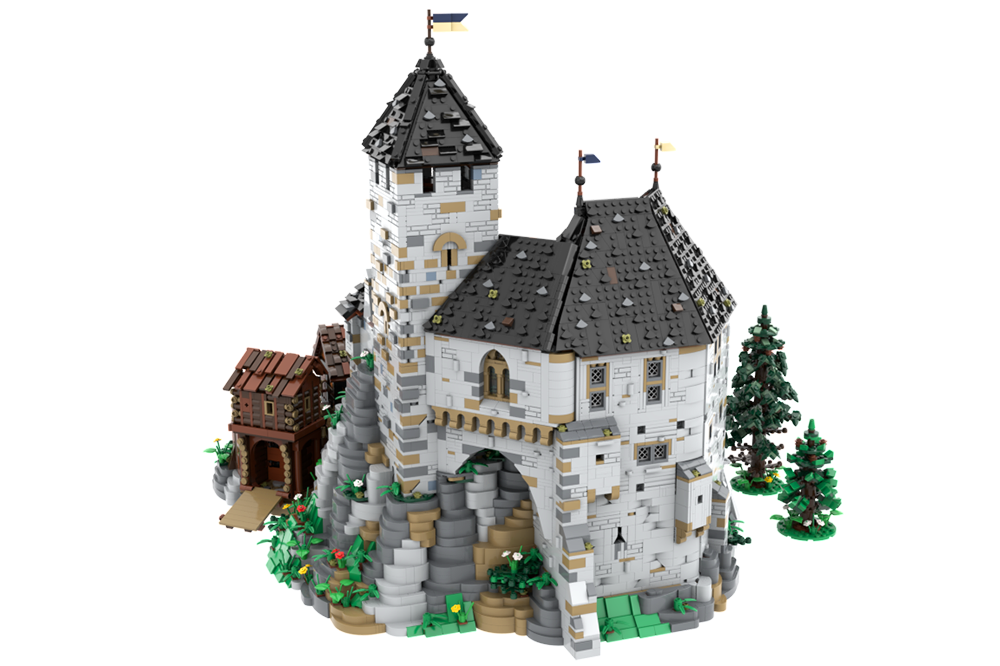 Bluebrixx Hall extension for Castle Blaustein #104953