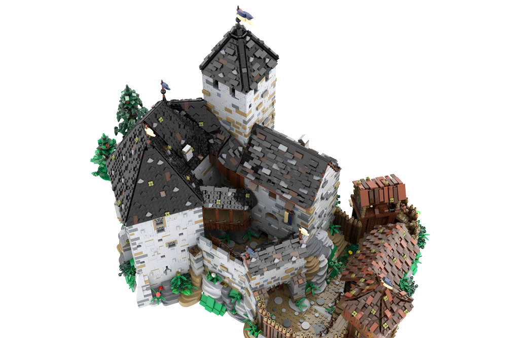 Bluebrixx Hall extension for Castle Blaustein #104953