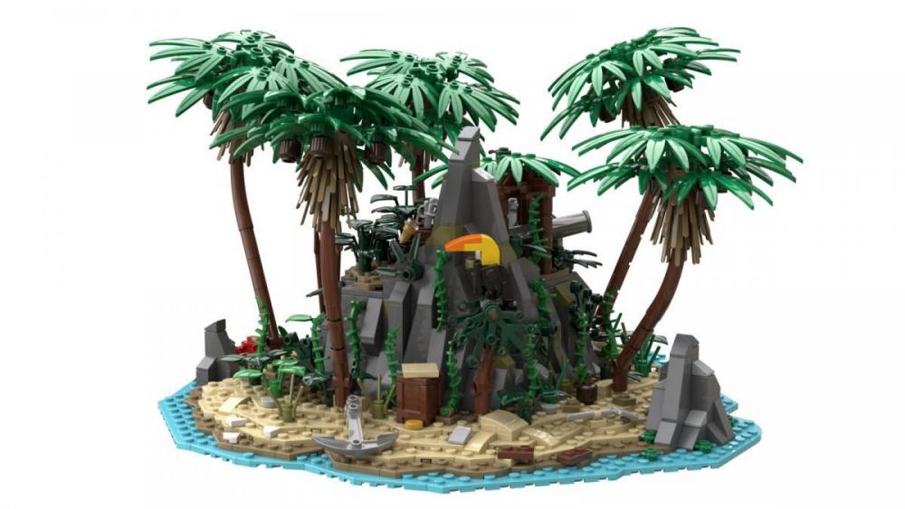 Bluebrixx Pirates Island: Treasure Cave #105266
