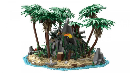 Bluebrixx Pirates Island: Treasure Cave #105266