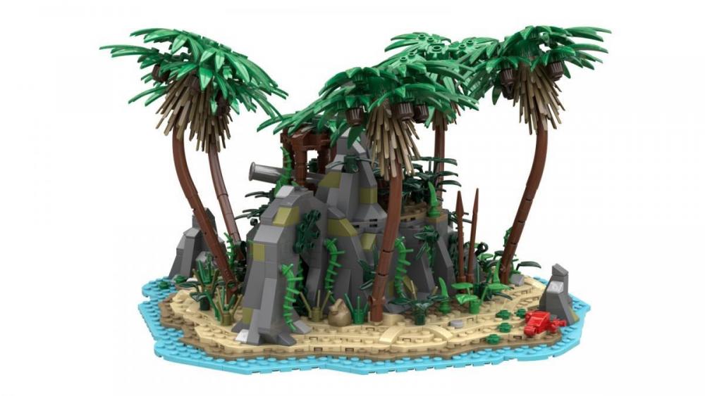Bluebrixx Pirates Island: Treasure Cave #105266