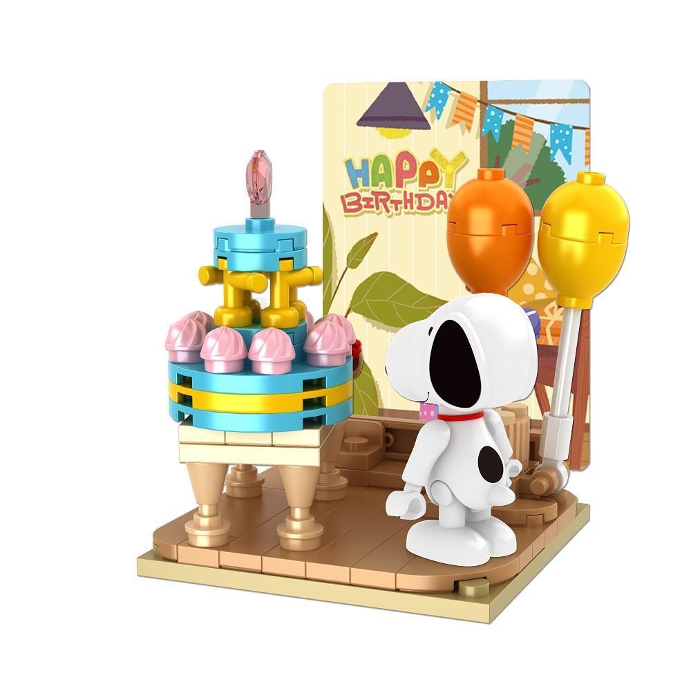 Bluebrixx Snoopy birthday party Set 107360