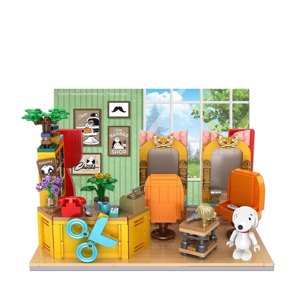 Bluebrixx Barber Snoopy Set 107368