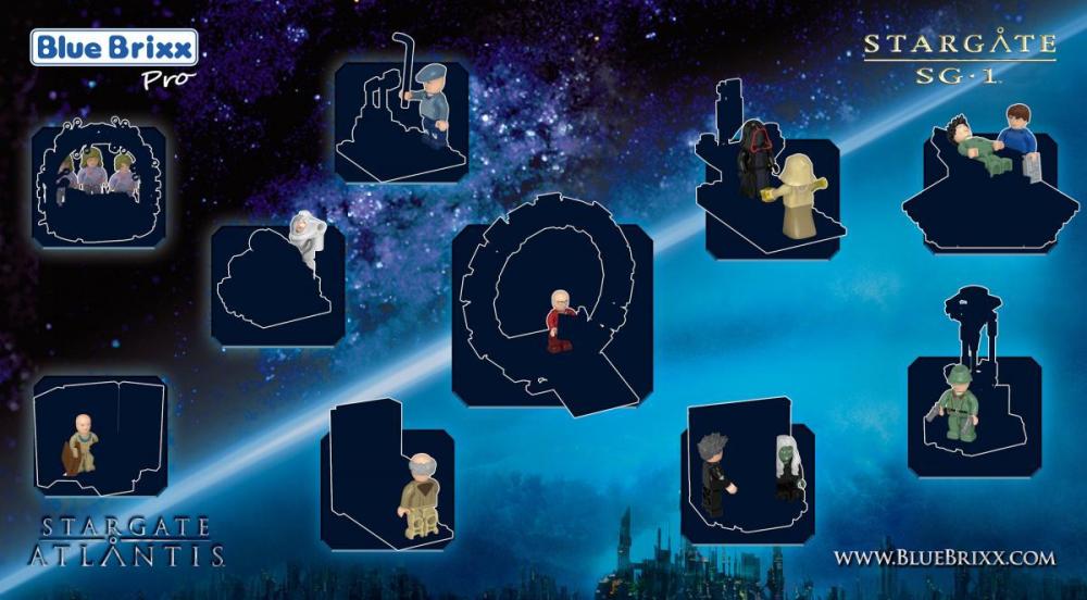 Bluebrixx Stargate Advent Calendar Set 107944