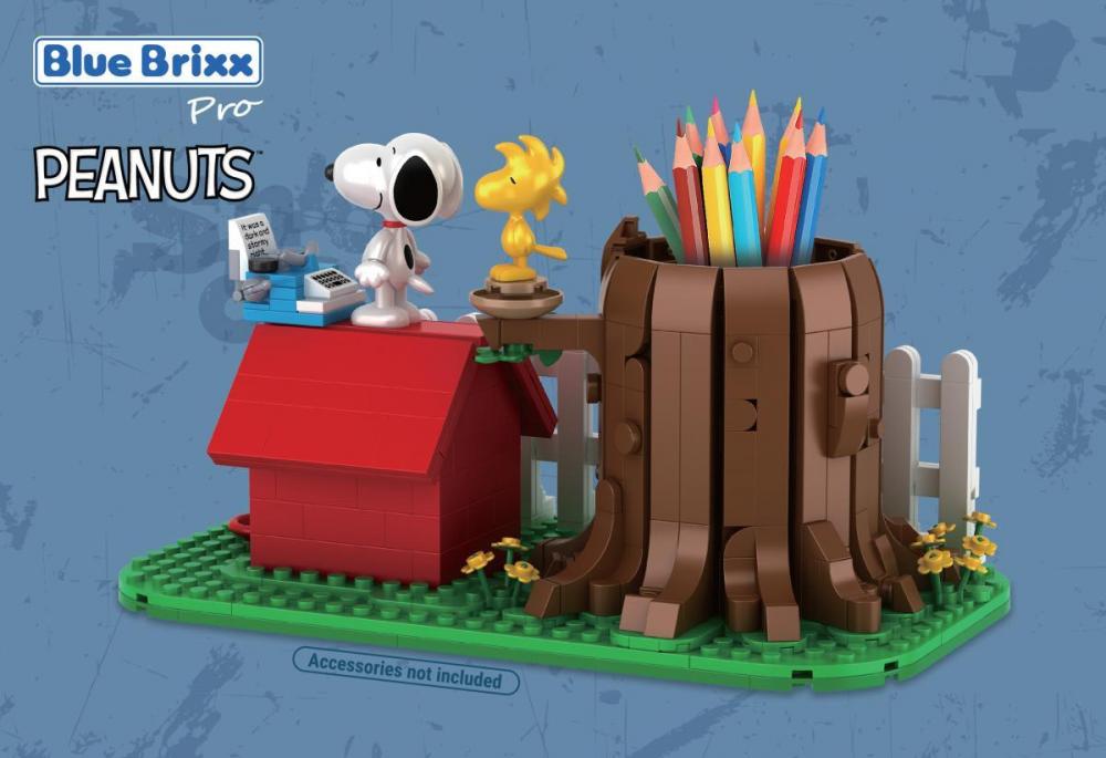 Bluebrixx Snoopy Pen holder Set 108115