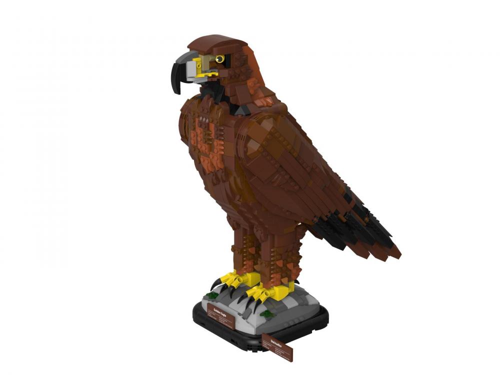 Bluebrixx Golden Eagle Set 108207