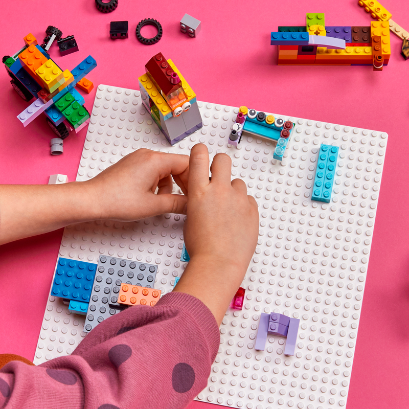 LEGO White Baseplate Set 11026