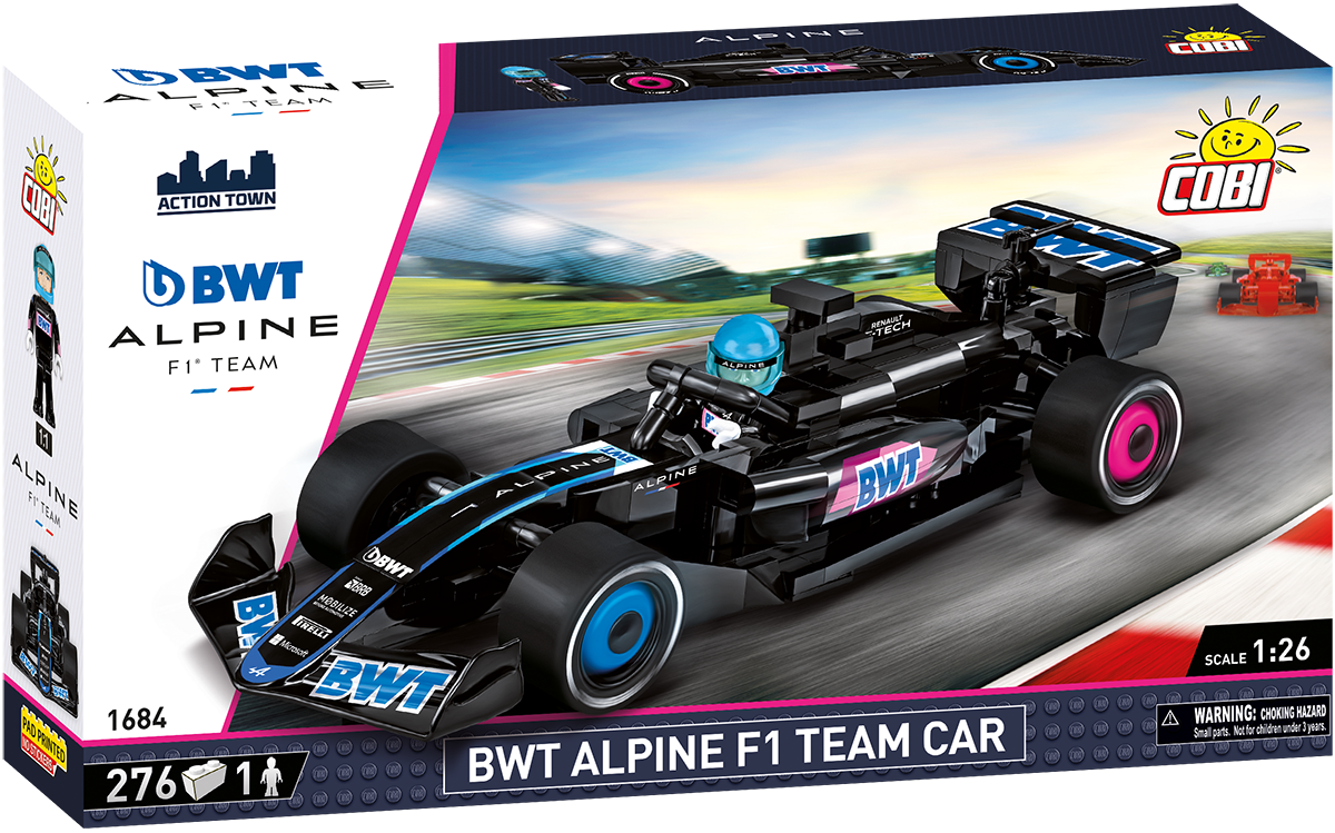 COBI BWT Alpine F1 Team Car Set 1684
