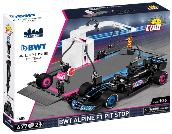 COBI BWT Alpine F1 Pit Stop Set 1685