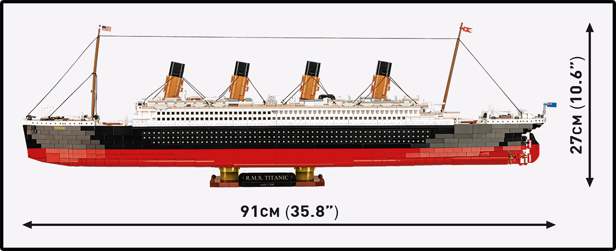 COBI RMS Titanic 1:300 Set 1686