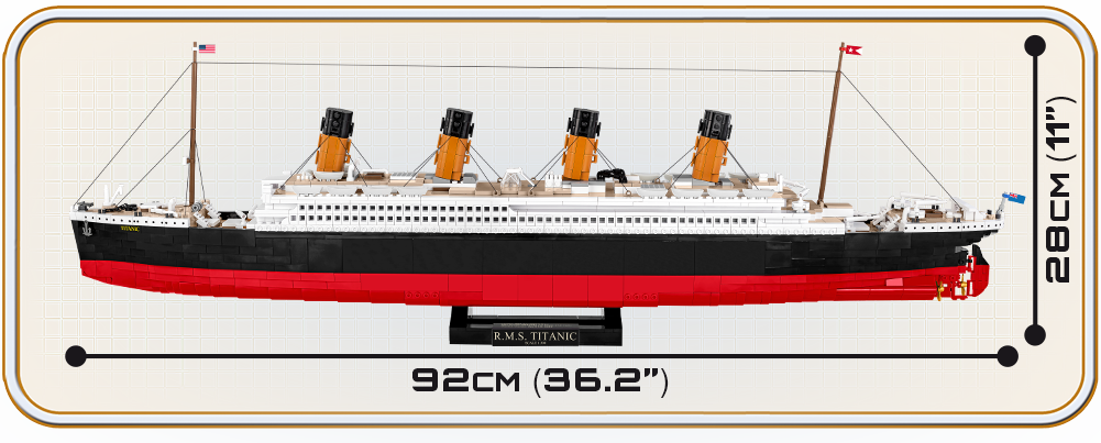 COBI RMS Titanic 1:300 #1916