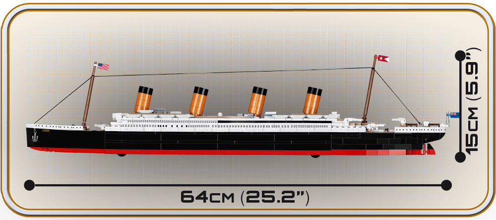 COBI RMS Titanic 1:450 #1929