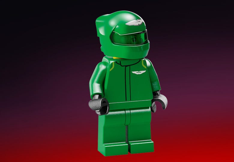 LEGO Aston Martin Aramco F1® AMR24 Race Car Set 77245