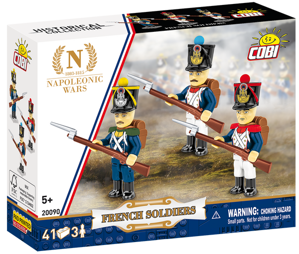 COBI French soldiers Set 20090