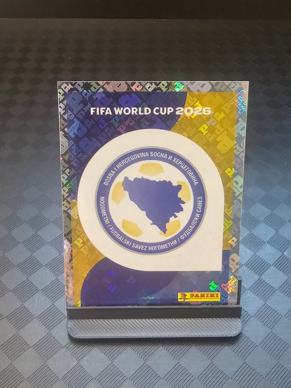 2026 Panini FIFA World Cup Sticker Bosnia and Herzegovina Gold Crumple Exclusive