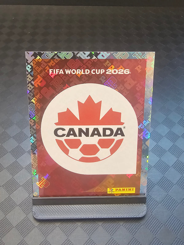 2026 Panini FIFA World Cup Sticker Canada Gold Crumple Exclusive