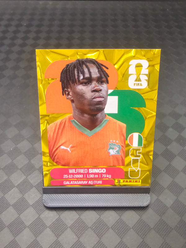 2026 Panini FIFA World Cup Sticker Ivory Coast Gold Crumple Exclusive