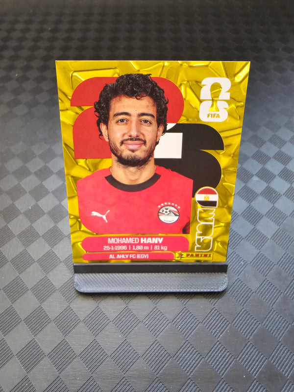 2026 Panini FIFA World Cup Sticker Egypt Gold Crumple Exclusive