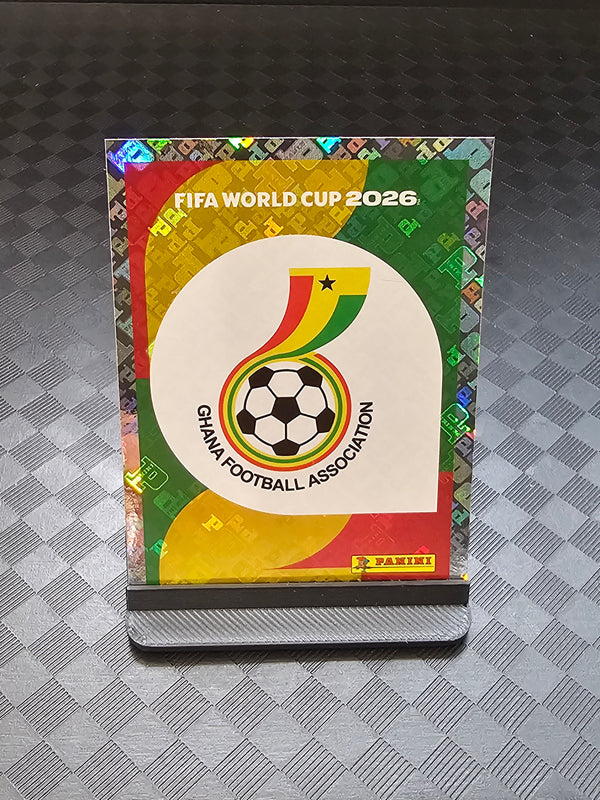 2026 Panini FIFA World Cup Sticker Ghana Gold Crumple Exclusive