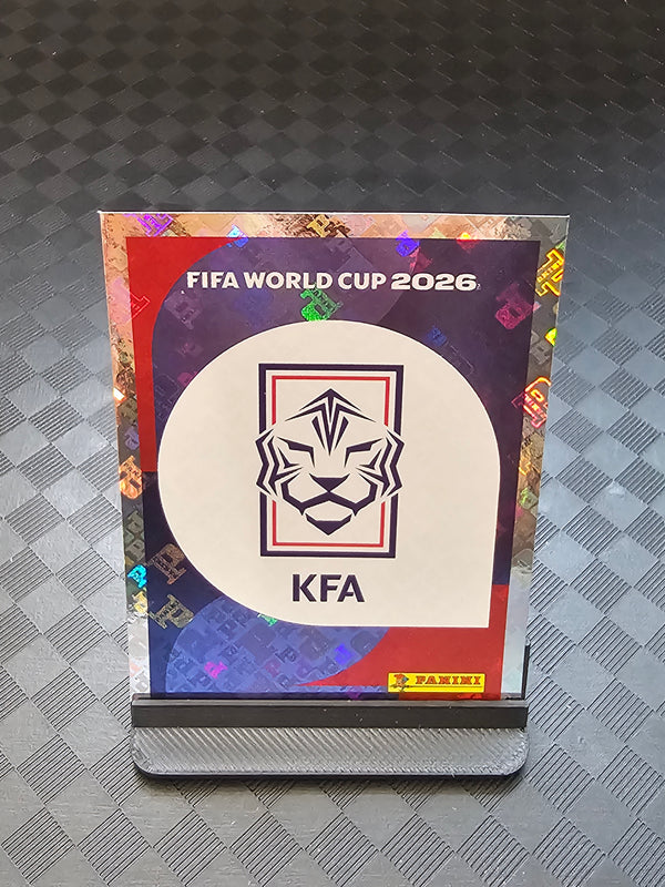 2026 Panini FIFA World Cup Sticker South Korea Gold Crumple Exclusive