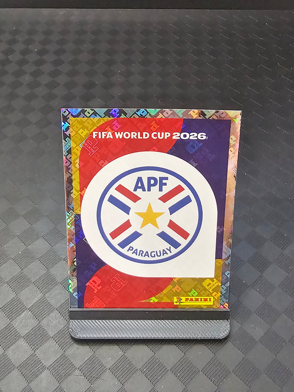 2026 Panini FIFA World Cup Sticker Paraguay Gold Crumple Exclusive