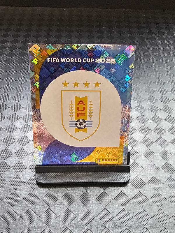 2026 Panini FIFA World Cup Sticker Uruguay Gold Crumple Exclusive