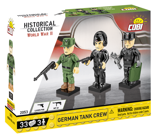 COBI German Tank Crew Set 2053, box front