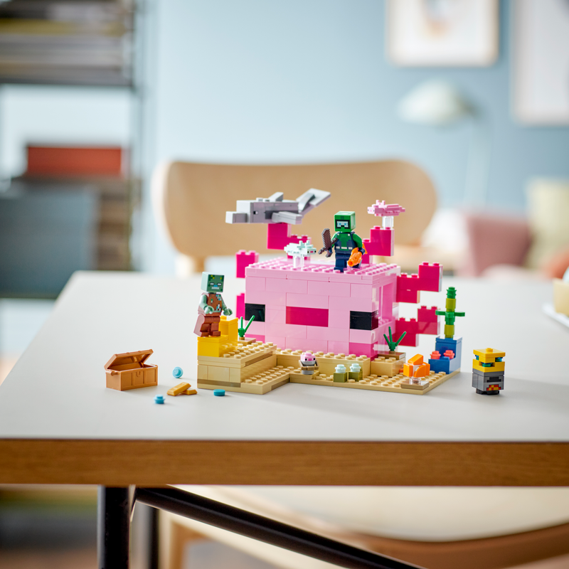 LEGO Minecraft The Axolotl House Set 21247