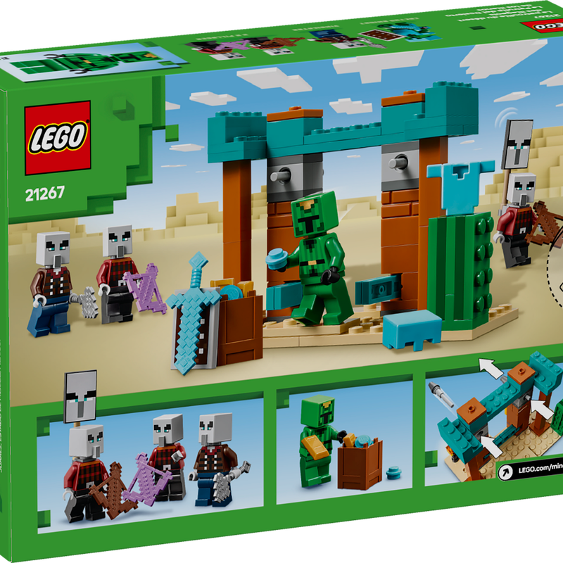 LEGO Minecraft The Illager Desert Patrol Set 21267