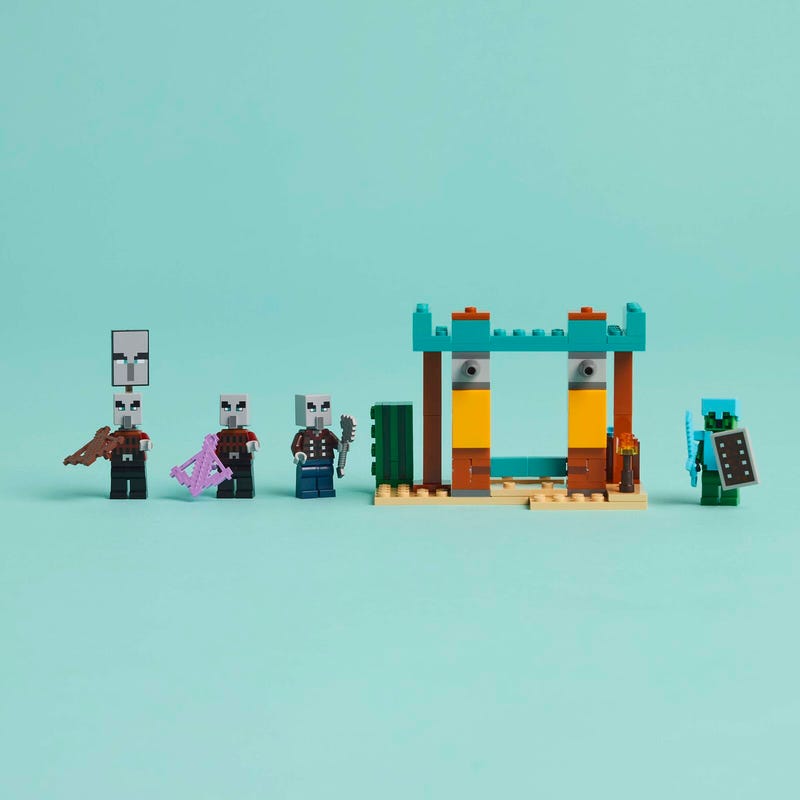 LEGO Minecraft The Illager Desert Patrol Set 21267