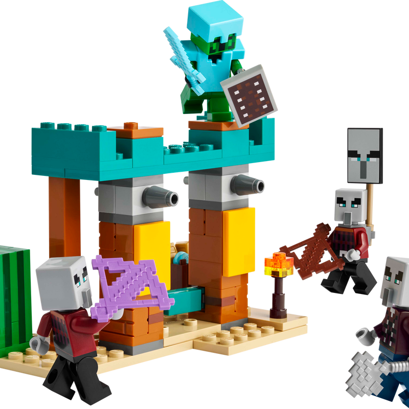 LEGO Minecraft The Illager Desert Patrol Set 21267
