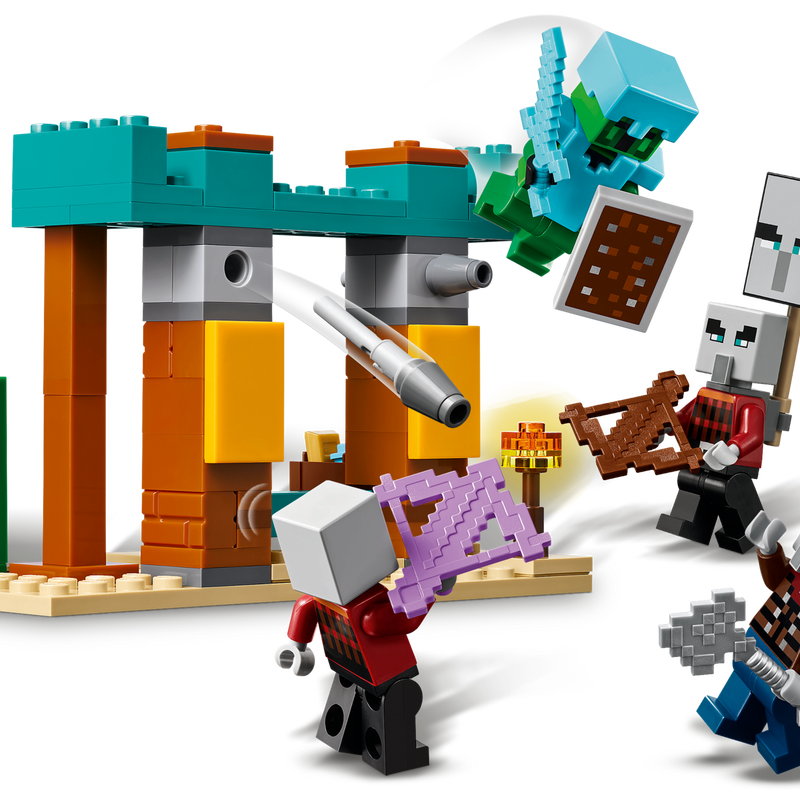 LEGO Minecraft The Illager Desert Patrol Set 21267