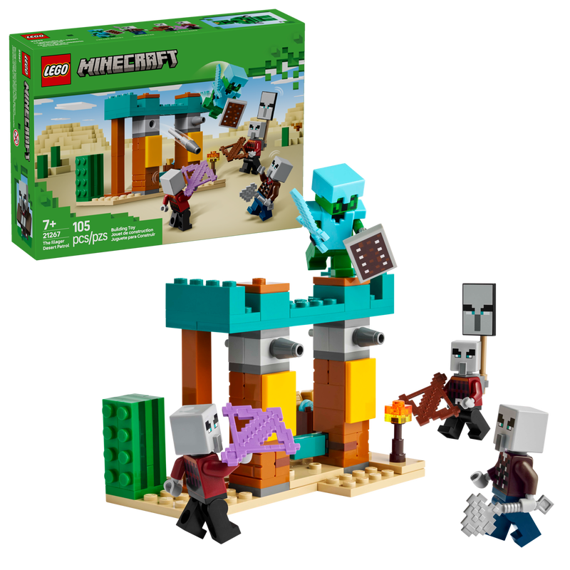 LEGO Minecraft The Illager Desert Patrol Set 21267